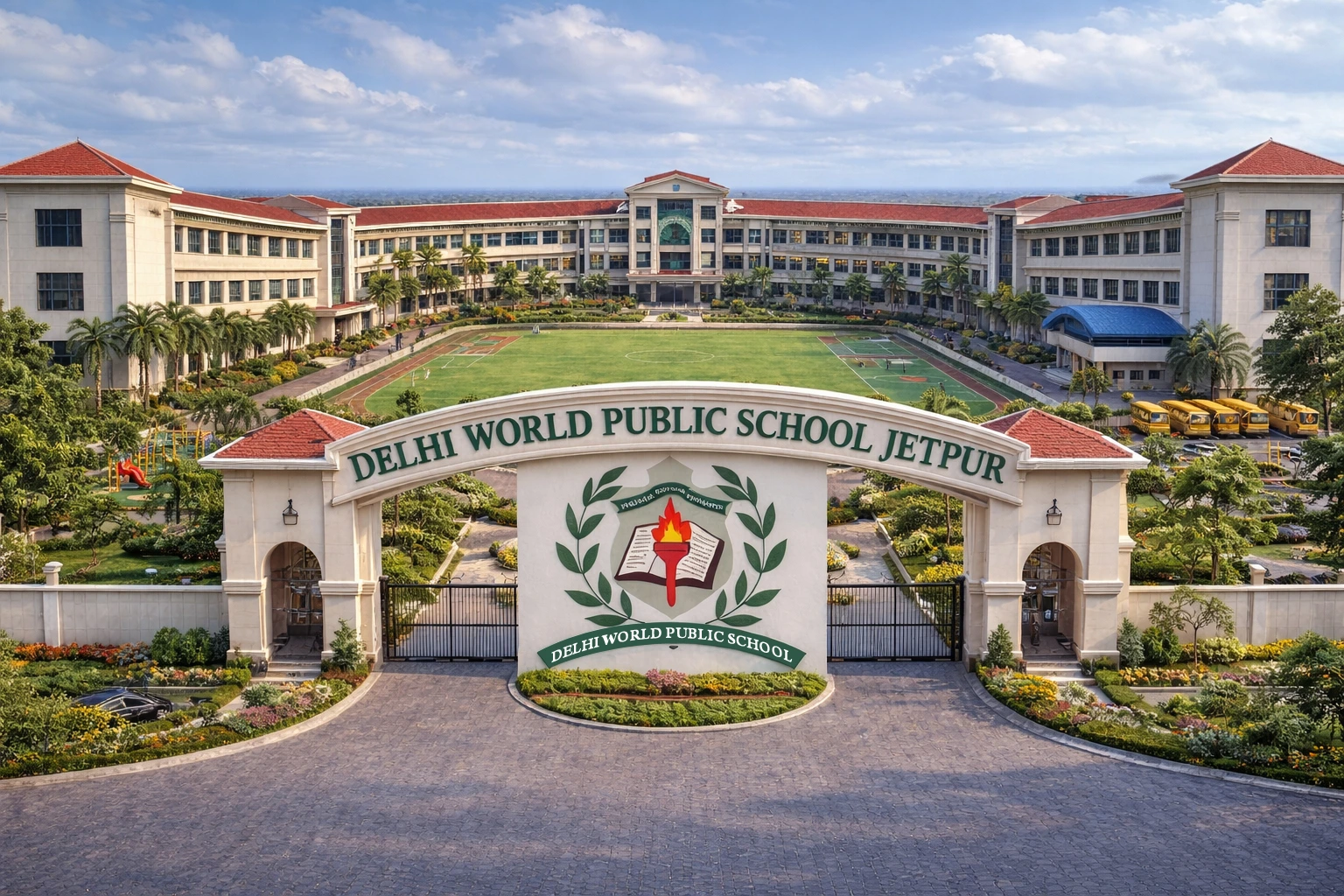 DWPS Jetpur campus view
